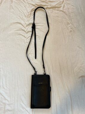 Pixie Mood Black Crossbody Wallet